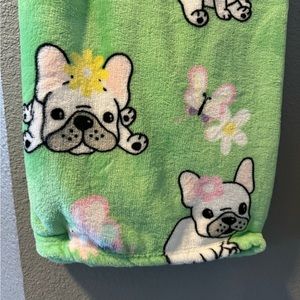 French bulldog blanket. Super soft. NWT perfect for the frenchie lover